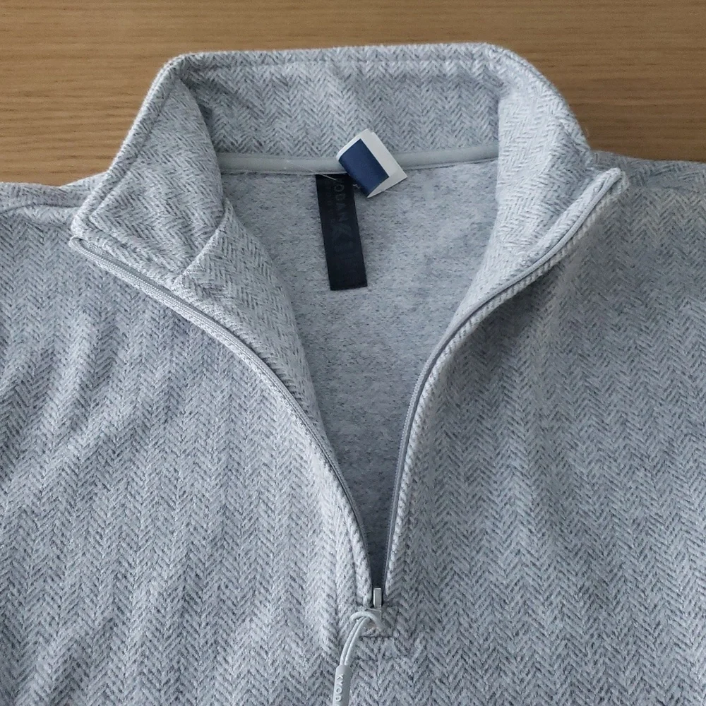 Kyodan Outdoor Women's Gray Quarter-Zip Pullover Sweatshirt Medium. NWT - Picture 6 of 12